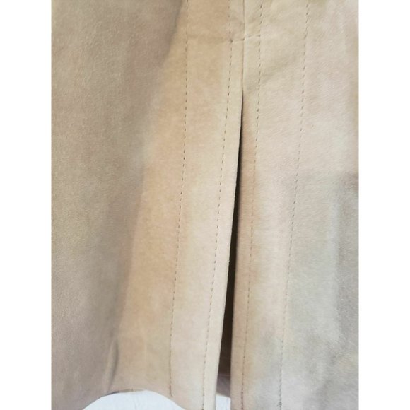 Bernardo Womens Brown Suede Leather Skirt Size 10 RN#94868 F02101 - Picture 5 of 6